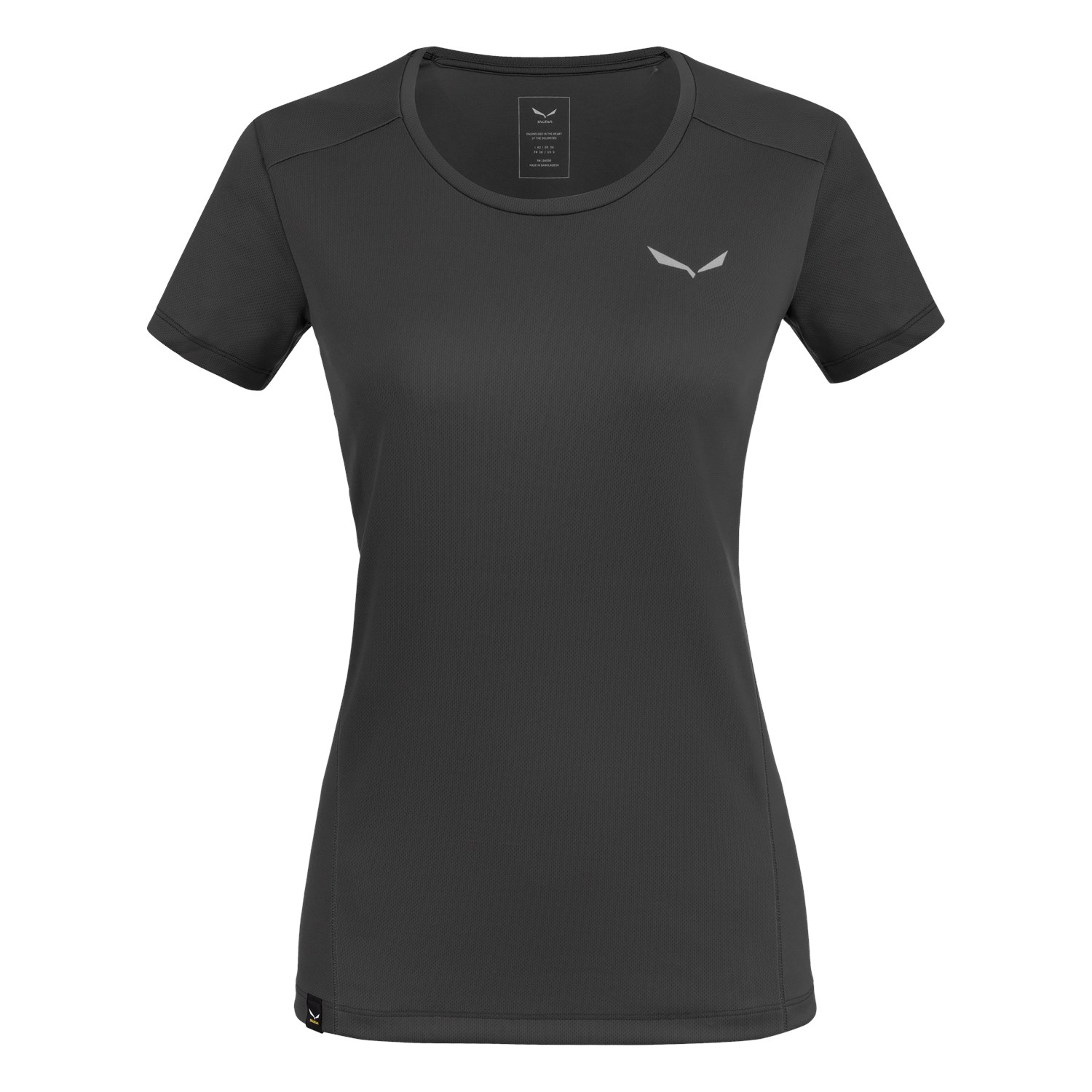 Salewa Women's Sporty B 4 Dry T-Shirts Black RHA-824063